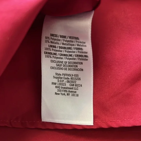 Pippa & Julie Red Plaid Holiday Dress size 4 - Picture 5 of 5